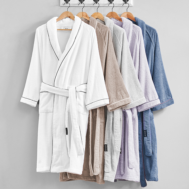 RITZ CARLTON KIDS UNISEX LUXURIOUS 100/% COTTON TURKISH TERRY VELOUR ROBE