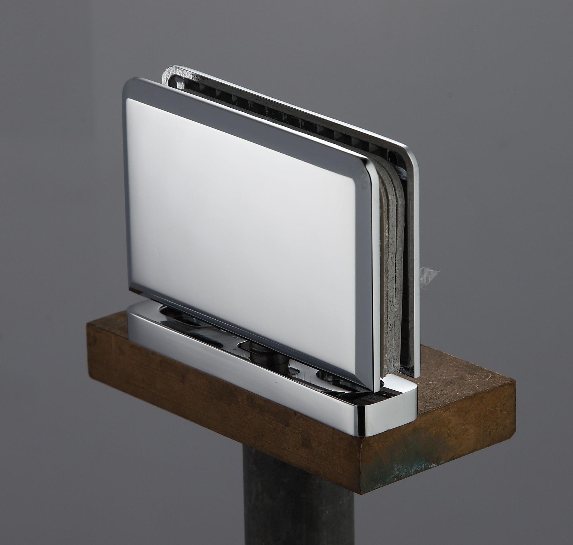 stainless steel frame stainless steel hinge pivot door two fix and one open rectangle shape shower enclosure