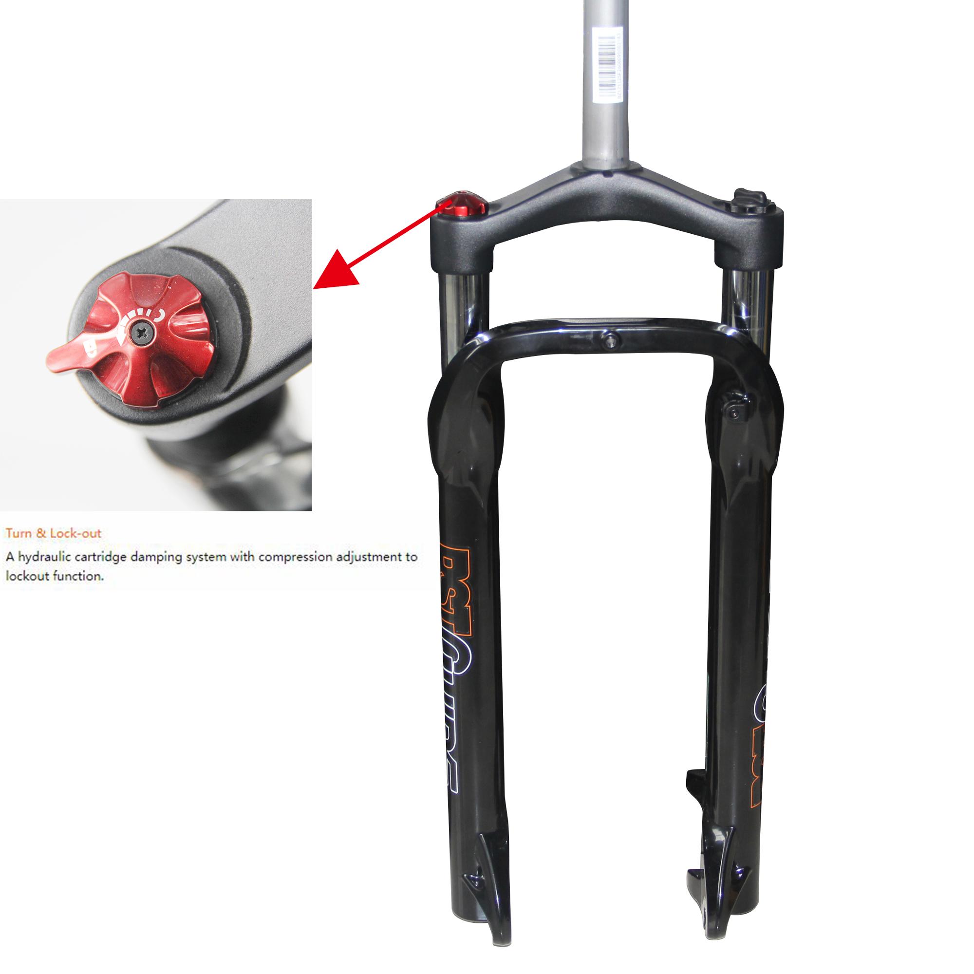 2017 folding bike suspension fork 20 /" aluminium folding bicycle front fork