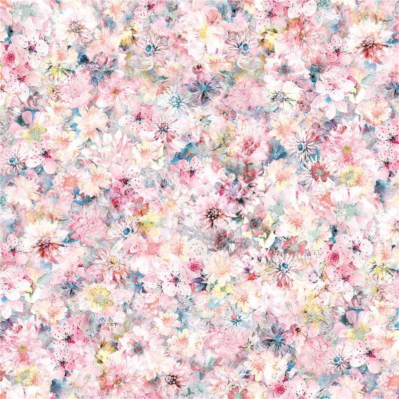 Индивидуальный дизайн, рулон хлопчатобумажной ткани с цифровой печатью (KQC-0009)