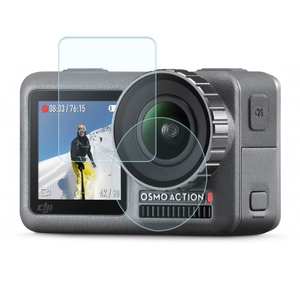 Silicio ulanzi OA-2 Lente Tapa para DJI Osmo Acción
