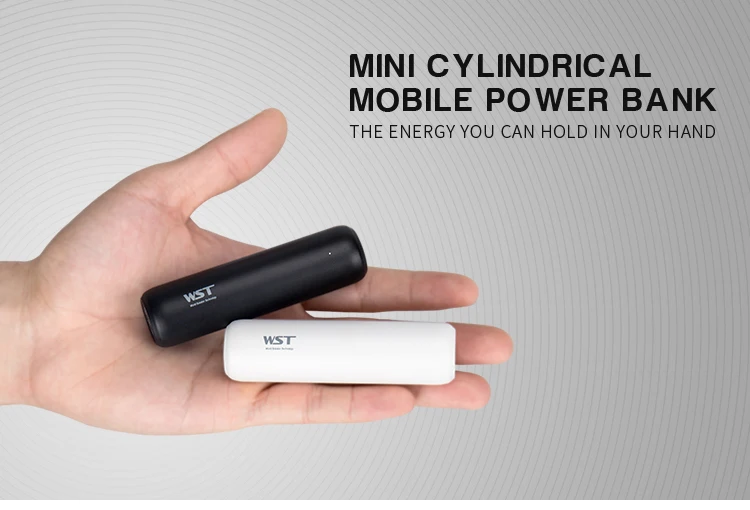 Consumer electronics 3350 mah customized lipstick mini rechargeable power bank 2019