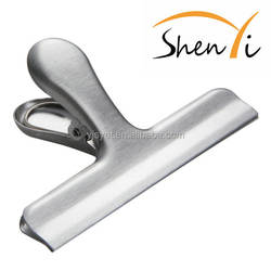 4.72 Inches Large Stainless Steel Heavy-duty Chip Clips Stainless steel Bag Clips