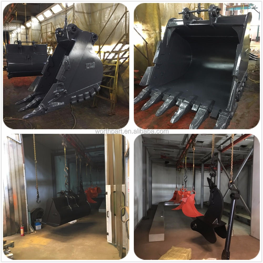 Construction Machinery Parts Komatsu Pc210 Pc400 Pc1000 Pc1250 Excavator Rock Bucket, 312 320 330 E70B Excavator Bucket