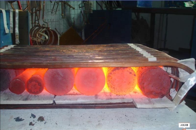 70 кВт Автоматическая высокочастотная Индукционная металлическая ковочная машина для гаек и болтов