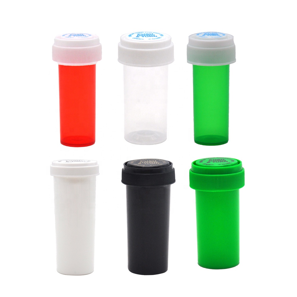 2019 пользовательские ребенок доказательство флаконы Реверсивный рецепт Push Down и Turn флаконы медицины контейнер