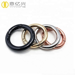 high polish custom metal o ring steel metal D ring