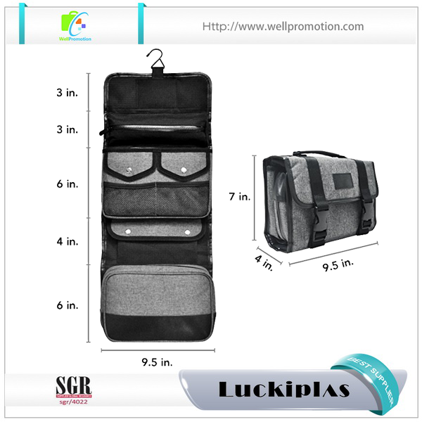 Bolso colgante de ducha de viaje para hombre, neceser al por mayor