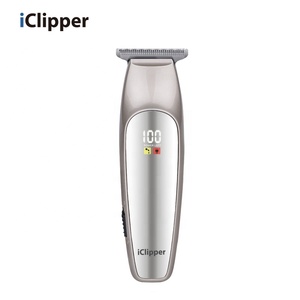 Iclipper-M2s Professional Barber Shop Use Hair Clipper With Led Screen Li-on Battery OEM Hair Trimmer
