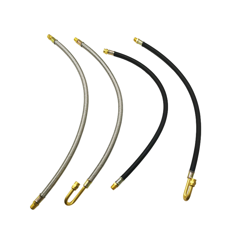 直和180 度橡胶不锈钢空气软管柔性汽车轮胎