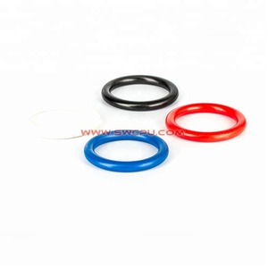 Injection molding custom hard abs circle OEM colored engineering craft use plastic ring