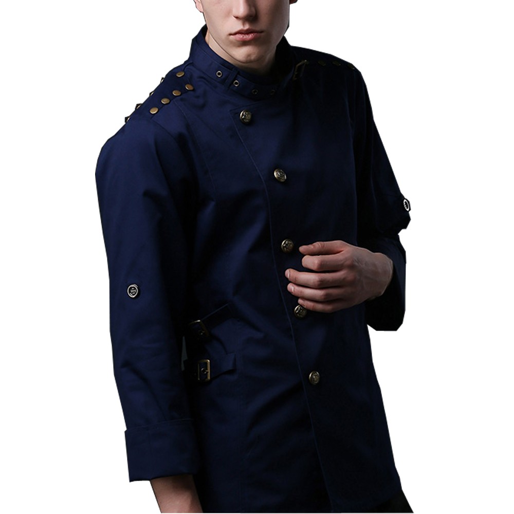 Индивидуальная Черная кухонная одежда для шеф-повара, униформа для ресторана