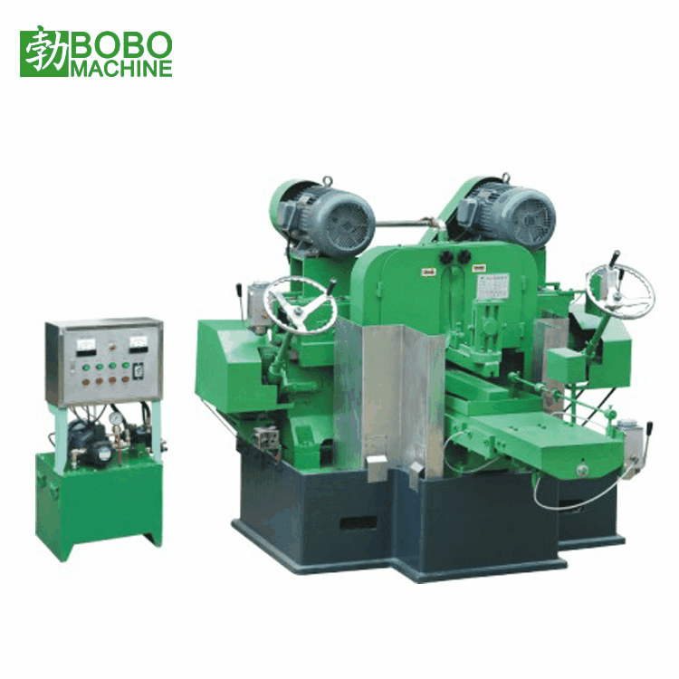 BOBO Machine hydraulic automatic knife grinding forming making machine shown in a detail photo for this news article