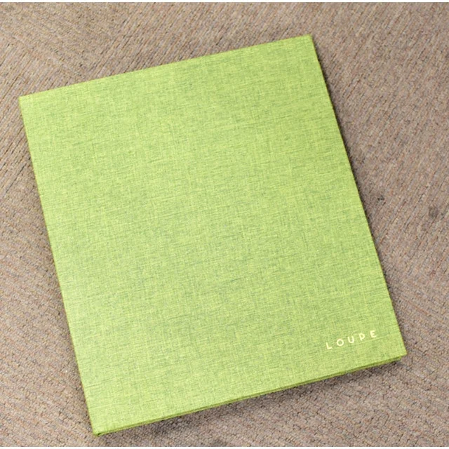 Оптовая продажа a4 Книга в твердой обложке белье папка для документов, тканевый чехол 3 записная книжка с кольцевым механизмом