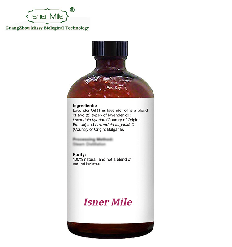 OEM/ODM Private label 100%Pure Lavender Oil Natural Therapeutic Grade Premium Quality Blend of Lavender Essential Oil
