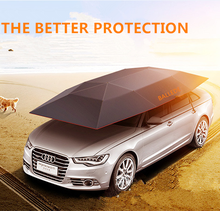 folding retractable automatic car top tent cover
