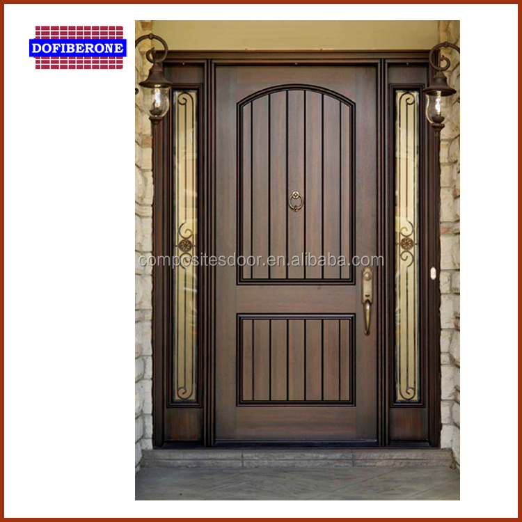 Chất Lượng cao luxtury PVC hiện đại sợi thủy tinh FRP GRP nhập exterior door
