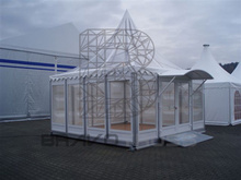 Outdoor trade show tent