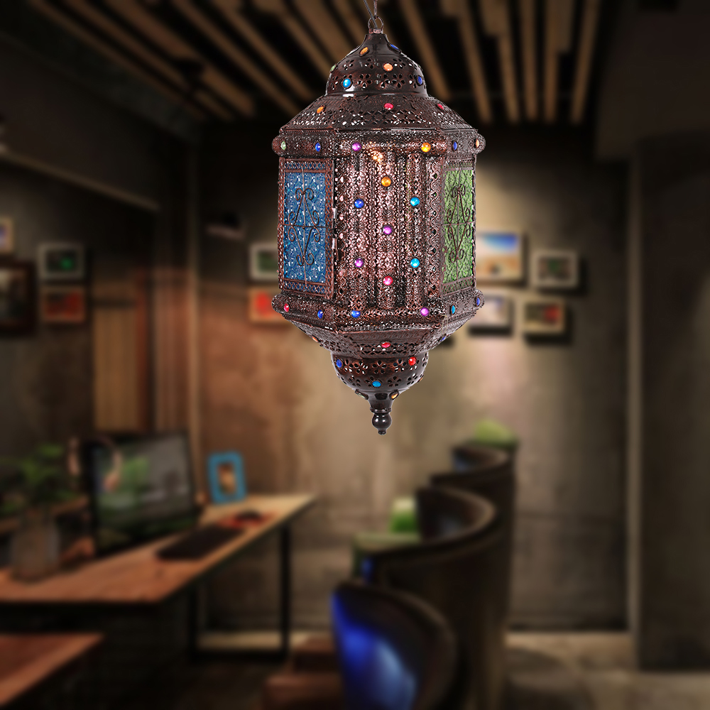 Moroccan style lantern new arrival exotic decor hanging pendants lamp