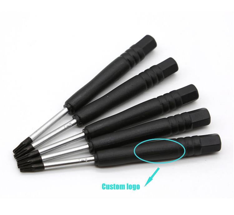 NO.301-T8HブラックハンドルT8トルクスドライバー (xBox 360ワイヤレス