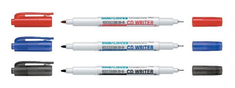 White cd marker pen Clearance
