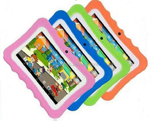 Colorful 7 inch kids Tablet PC with Free Silicon Bracket Case and Android 5.1 OS