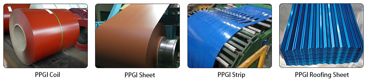 0.12 - 6.0mm Prepainted Steel Coil Color Coated Steel Coil Sheet Plate Strip Roll