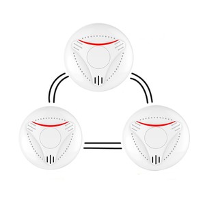 Best price Long Battery Life Alarm System EN Interconnected Smoke Detector Wireless