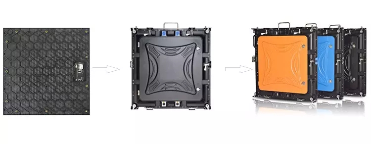 LED display full color P3.91 rental concert stage LED screen panels for indoor