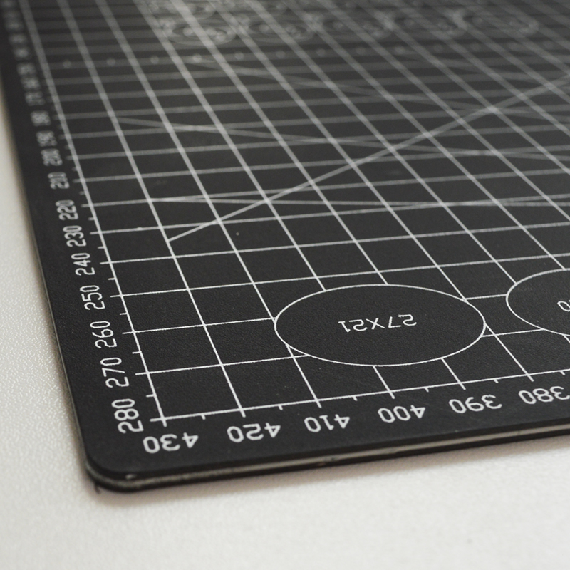 OEM black self-healing 5 layers 3mm thickness A3 cutting mat