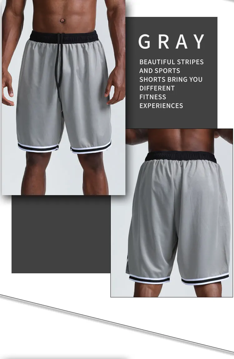 custom sweatsuit Summer leisure mens shorts quick-drying  polyester fabric basketball pants