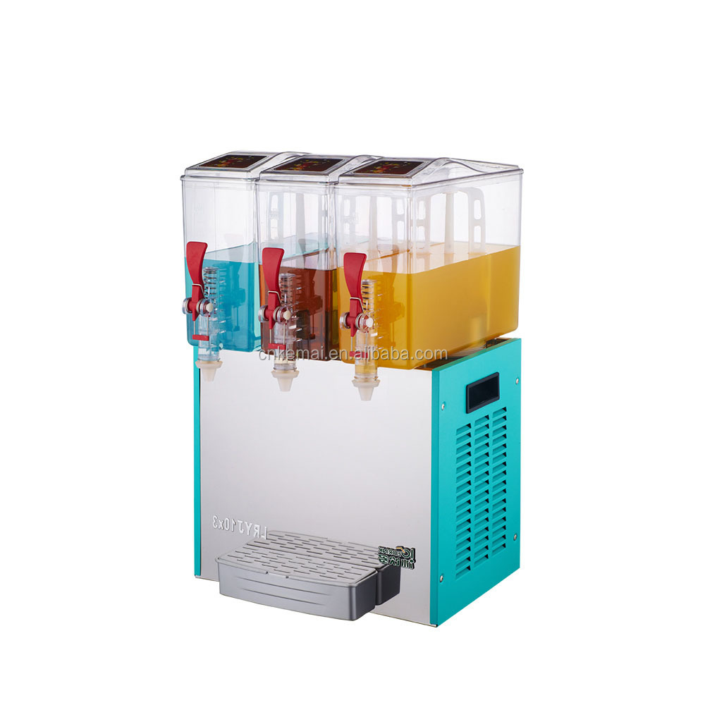 2 чаши большой ёмкость коммерческих соковыжималка Диспенсер замороженный сок машина для продажи