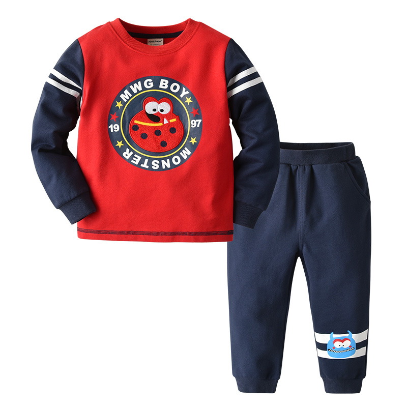 Детская одежда комплекты одежды для мальчиков осенне-зимние комплекты 2019 новейший дизайн комплекты для мальчиков оптовая продажа