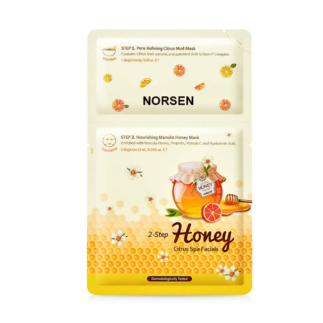 Private Label Organic Pore Refining Nourishing Manuka Honey Stylish Face Mask Plastic Bag Sheet Female 3 Years Sample Size