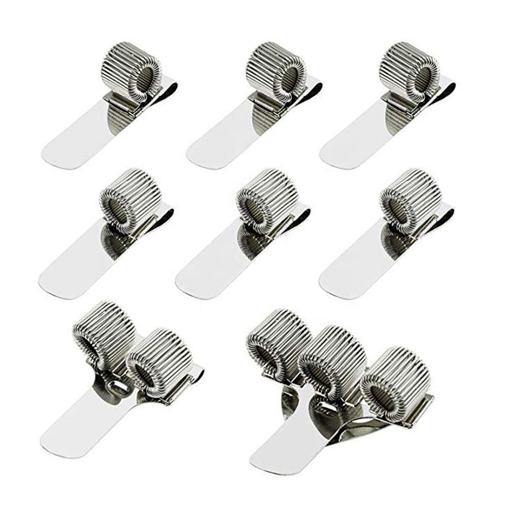 Держатель ручки из нержавеющей стали для ноутбука и буфера обмена с пружиной подходит практически ко всем размеру ручки