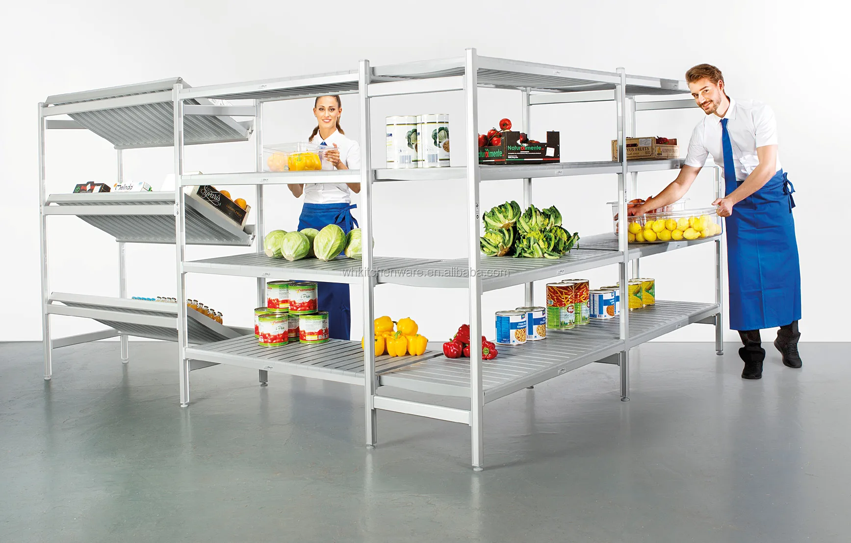 High Quality Rust Free Cold Room Shelving Shelf Storage