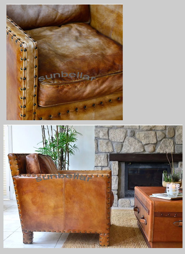 wholesale foshan furniture single sofa designs of single seater sofa vintage leather sofa chair