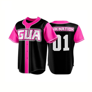 hot pink baseball jersey