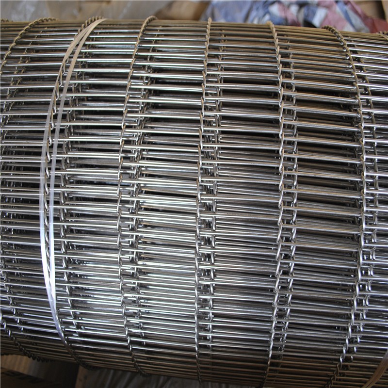430 Stainless Steel Food Mesh Belt For Meat Egg Conveyor