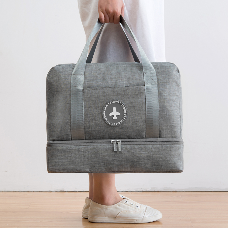Travel Luggage Duffle Bag Lightweight Portable Handbag Turkey Pattern Large Capacity Waterproof Foldable Storage Tote