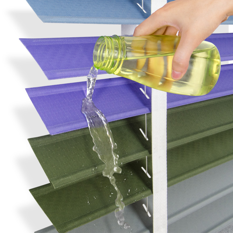 Poliéster cortina cortinas persianas venezianas à prova d' água