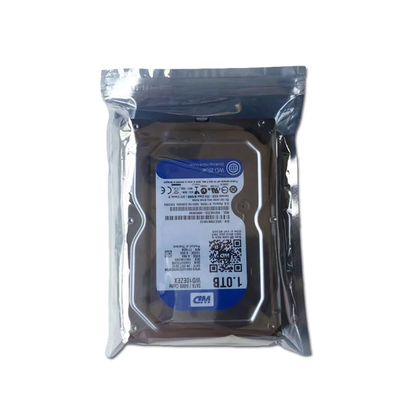 10x15cm ESD Anti-Static Shielding Bags Antistatic Zip Lock For 2.5/" Hard Drive
