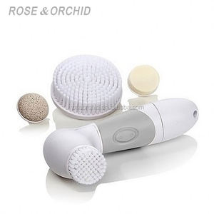 Electric Body Exfoliator Facial Scrub Machine Cleaning Spin Brush