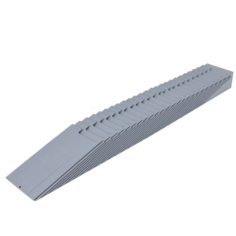 10 slotted ABS punch time card rack holder/punch time card rack holder