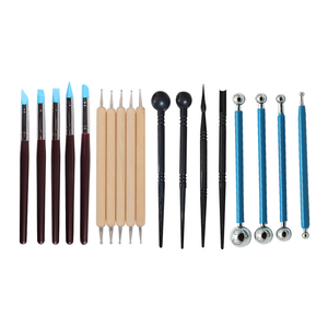 New Product 30 Wooden Clay Pottery Ceramic Sculpture Professional Clay Modeling Tool
