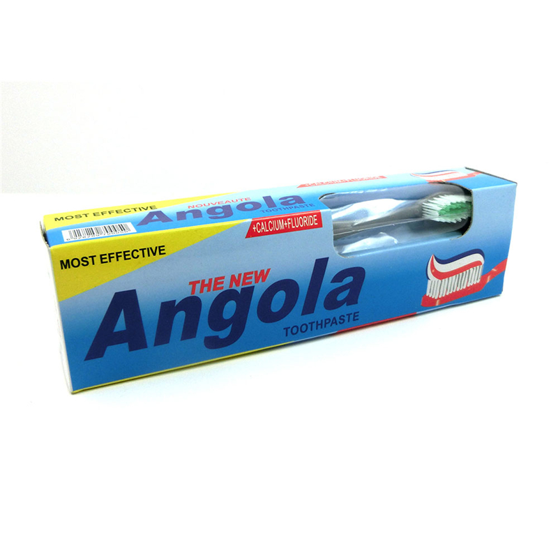 150 г отбеливает зубы фтористом кальция свежий уход за полостью рта Белая Яркая зубная паста с зубной щеткой