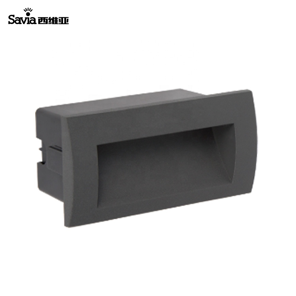Savia LED SMD outdoor recessed step light corner lamp IP65 waterproof aluminum wall mount staircase stair light