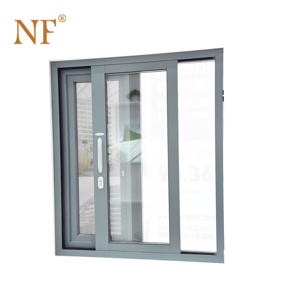 sliding vinyl material foshan upvc windows and door factory