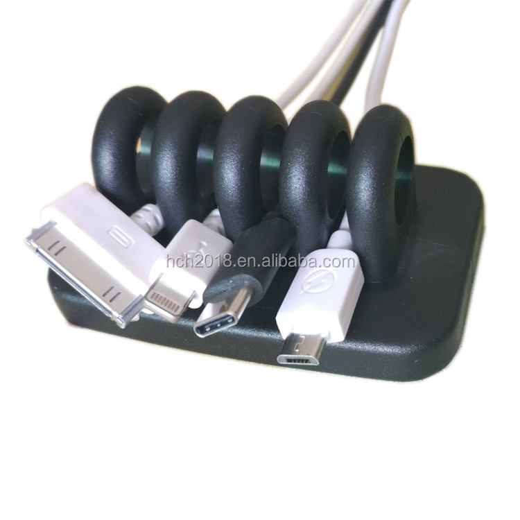 Настольный органайзер для кабелей с неприятным запахом