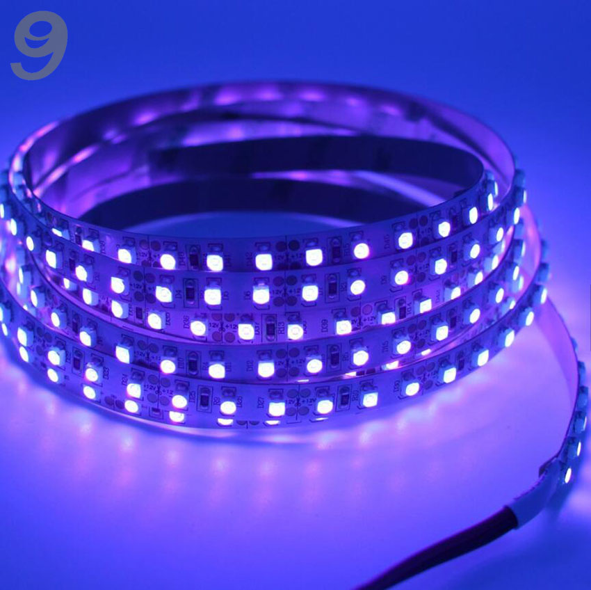Tira LED UV SMD5050 12V 12W/m Ultravioleta 90lm/m 60 LEDs/m, 5m Tira LED UV SMD5050 12V 12W/m Ultravioleta 90lm/m 60 LEDs/m, 5m